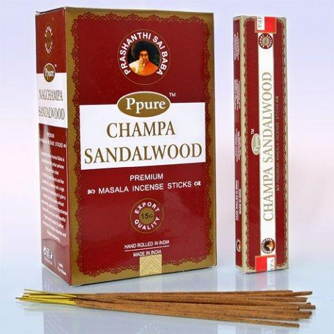 Благовония  Ppure Sandal wood аромапалочки  15г