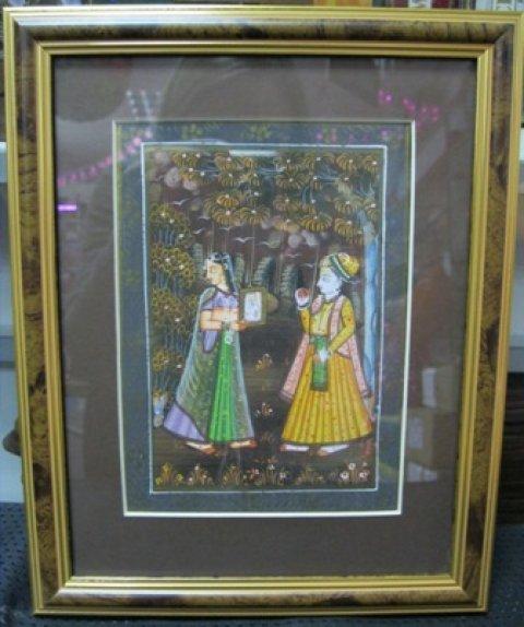 Картина "Радха и Кришна" №2( ручная работа)